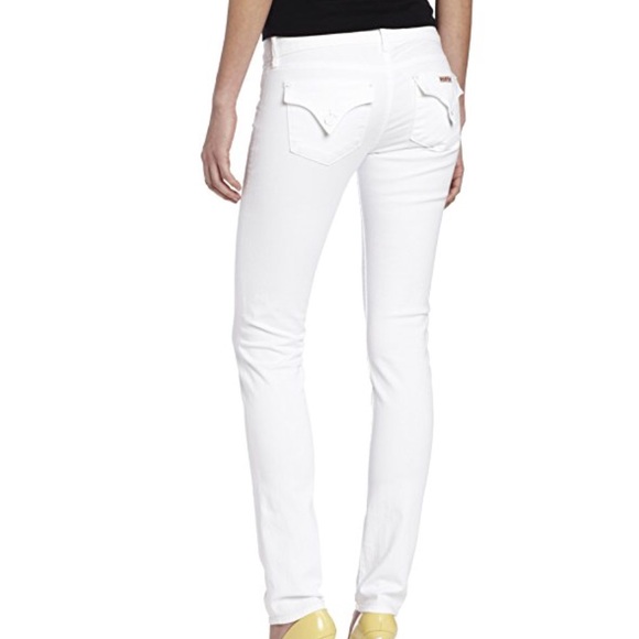 hudson collin white jeans